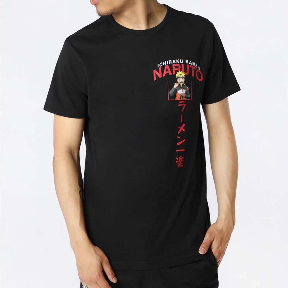 Black Naruto Graphic T-Shirt Men’s size Medium